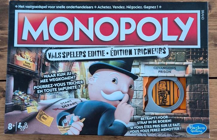 Monopoly valsspelerseditie, Hobby en Vrije tijd, Gezelschapsspellen | Bordspellen, Zo goed als nieuw, Ophalen