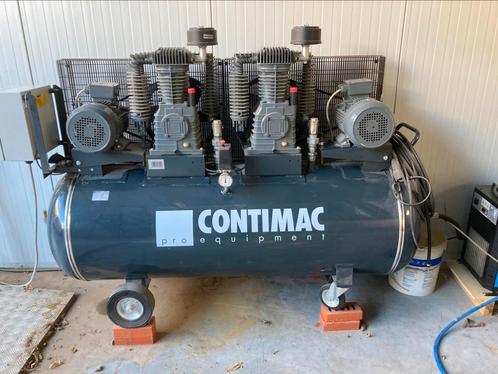 Contimac compressor cm 1805/11/500, Doe-het-zelf en Bouw, Compressors, Zo goed als nieuw, 10 bar of meer, 100 liter of meer, Ophalen