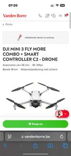 Dji mini 3 met smart controller, TV, Hi-fi & Vidéo, Enlèvement, Comme neuf