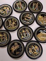 12 Griekse onderzetters, Enlèvement