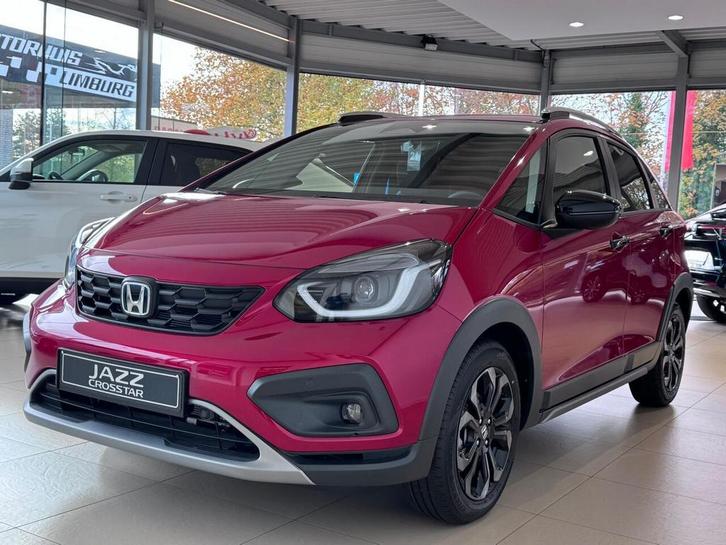Honda Jazz 1.5 hybride cvt advance crosstar standaard premi, Auto's, Honda, Bedrijf, Jazz, Hybride Elektrisch/Benzine, Stadsauto