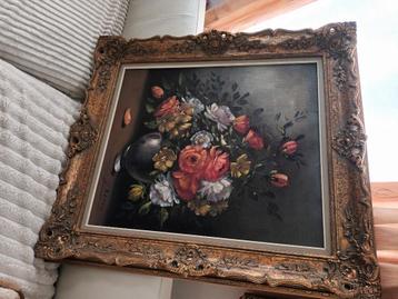 Schilderij  j.rens ( bloemen ) beschikbaar voor biedingen