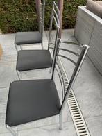 Keukenstoelen, Huis en Inrichting, Stoelen, Ophalen, Drie, Zwart, Modern strak