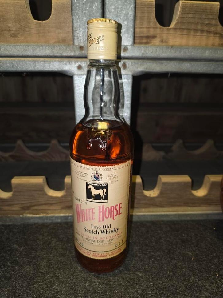 Whisky White Horse, Glenfiddich, Dimple, Four Roses, enz.enz, Collections, Vins, Comme neuf, Pleine, Enlèvement