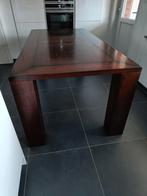 Robuuste eettafel 200 x 100cm., Ophalen, 100 tot 150 cm, 200 cm of meer, Vijf personen of meer