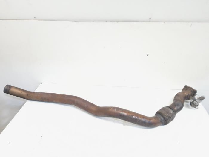 Tube échappement avant d'un Audi A6, Autos : Pièces & Accessoires, Systèmes d'échappement, Audi, Utilisé, 3 mois de garantie, Enlèvement ou Envoi