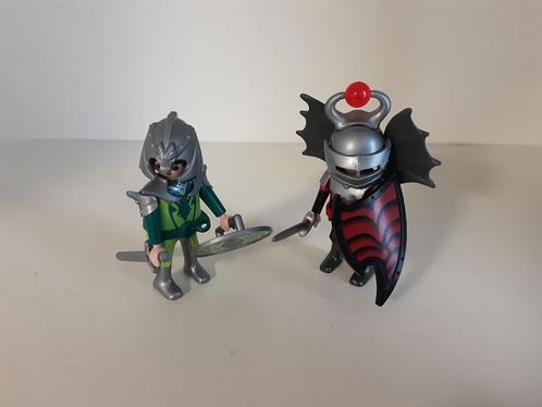 PLaymobil duopack drakenridders - compleet, Kinderen en Baby's, Speelgoed | Playmobil, Zo goed als nieuw, Complete set, Ophalen of Verzenden
