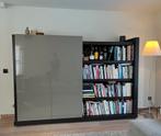 Prachtige wandkast/tv/boekenkast met een schuifdeur, Maison & Meubles, Armoires | Armoires à porte coulissante & Armoires à archives