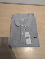 Lacoste Poloshirt Grijs/Lichtgrijs – Nieuw – Maat L/5, Maat 52/54 (L), Lacoste, Nieuw, Ophalen of Verzenden