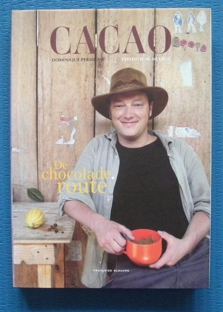 Cacao - Dominique Persoone, Boeken, Kookboeken, Zo goed als nieuw, Ophalen of Verzenden