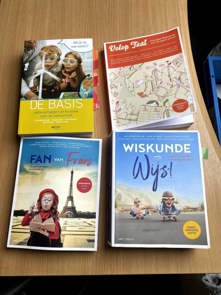 BOEKEN LAGER ONDERWIJS TE KOOP, Boeken, Studieboeken en Cursussen, Zo goed als nieuw, Hogeschool, Ophalen