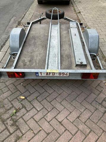 Aanhangwagen voor 2 motors  beschikbaar voor biedingen