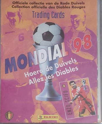 Panini - Officiële collectie Rode Duivels - Mondial '98 beschikbaar voor biedingen