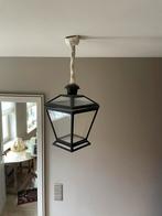 Elegante hanglamp met glazen details, Ophalen, Gebruikt, Glas, Minder dan 50 cm