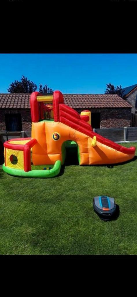 Springkasteel voor binnen en buiten te huur, Kinderen en Baby's, Speelgoed | Buiten | Springkussens, Zo goed als nieuw, Ophalen of Verzenden