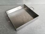 Oven schaal bakplaat braadslee, Huis en Inrichting, Ophalen of Verzenden, Zo goed als nieuw, Inox