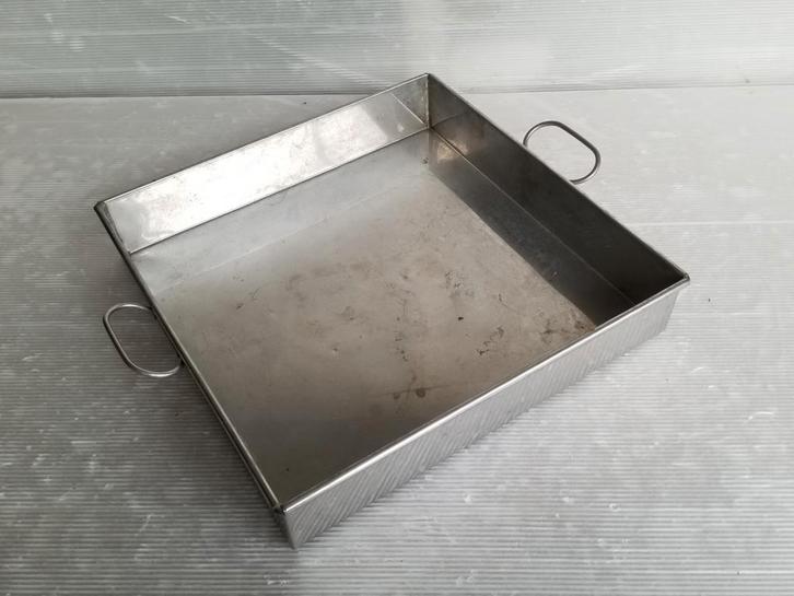 Plat à four, plaque à pâtisserie, rôtissoire, Maison & Meubles, Cuisine | Casseroles & Poêles, Comme neuf, Inox, Enlèvement ou Envoi