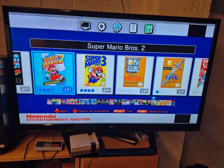 Super Nintendo NES console 21 ingebouwde gamecontroller, Games en Spelcomputers, Spelcomputers | Nintendo NES, Zo goed als nieuw