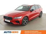 Volvo V60 2.0 T4 R-Design (bj 2019, automaat), Auto's, Gebruikt, 1969 cc, USB, Leder