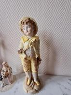 figurine en biscuit pour garçon, Antiquités & Art, Art | Sculptures & Bois, Enlèvement