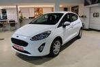 Ford Fiesta 1.1 airco,car-play,garantie, Auto's, Ford, Voorwielaandrijving, Stof, Wit, Bedrijf