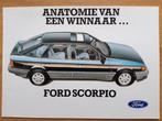 Folder Ford Scorpio, Boeken, Ophalen of Verzenden, Zo goed als nieuw, Ford