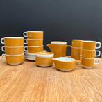 Service à café vintage Sarreguemines Pyroblan - 21 pièces, Antiquités & Art, Enlèvement