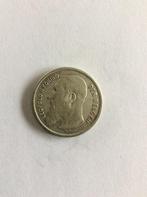Prachtige zilveren 2 FR Leopold II, Argent, Enlèvement ou Envoi, Monnaie en vrac, Argent