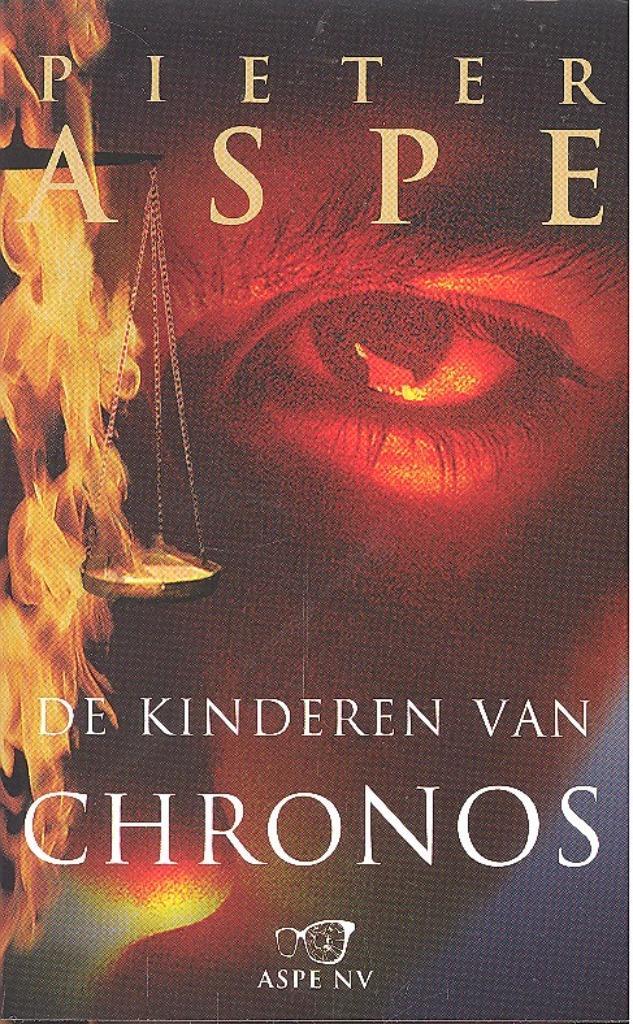 Pieter Aspe - De kinderen van Chronos., Boeken, Thrillers, Gelezen, België, Ophalen of Verzenden