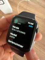 Apple watch series 4, Handtassen en Accessoires, Smartwatches, Ophalen, Gebruikt, Zwart, IOS