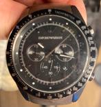 Armani, Handtassen en Accessoires, Horloges | Heren, Overige merken, Staal, Polshorloge, Kunststof
