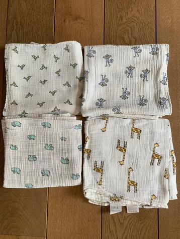 4 handdoeken Aden + Anais baby beschikbaar voor biedingen