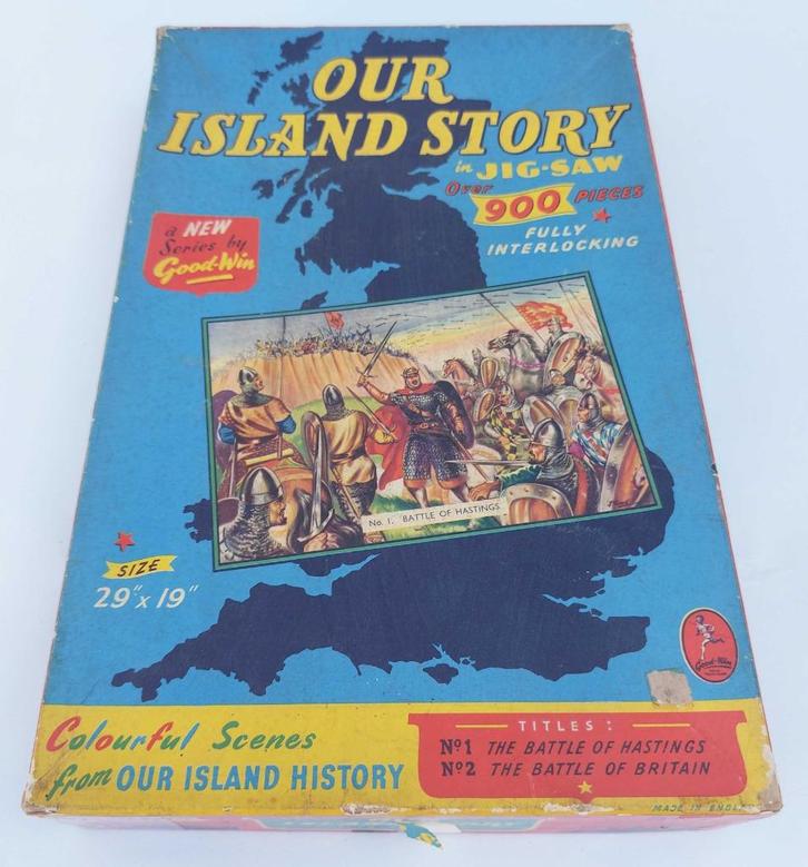 Puzzle - Battle of Hastings, Hobby en Vrije tijd, Gezelschapsspellen | Bordspellen, Gebruikt, Ophalen of Verzenden