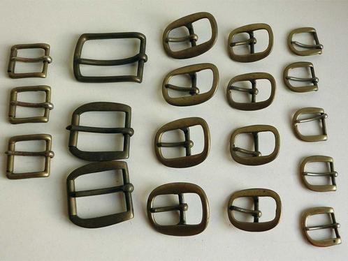 Vintage Lot Gespen/Rolgespen: 20 stuks, Antiek en Kunst, Curiosa en Brocante, Ophalen