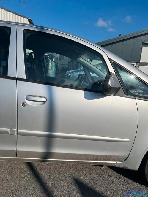 Mitsubishi colt 6 grijs 16H Rechts voor deur 2004-2014, Auto-onderdelen, Carrosserie, Deur, Mitsubishi, Gebruikt