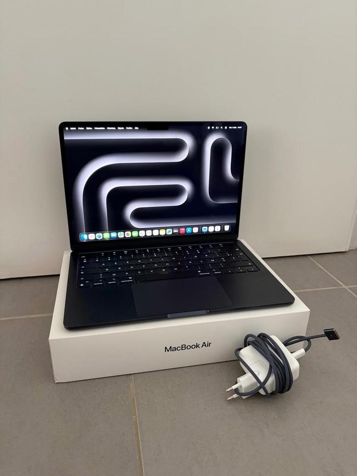 MacBook Air M3 – 13” | 16 Go RAM | 256 Go SSD | Comme neuf, Informatique & Logiciels, Apple Macbooks, Comme neuf, MacBook, 13 pouces