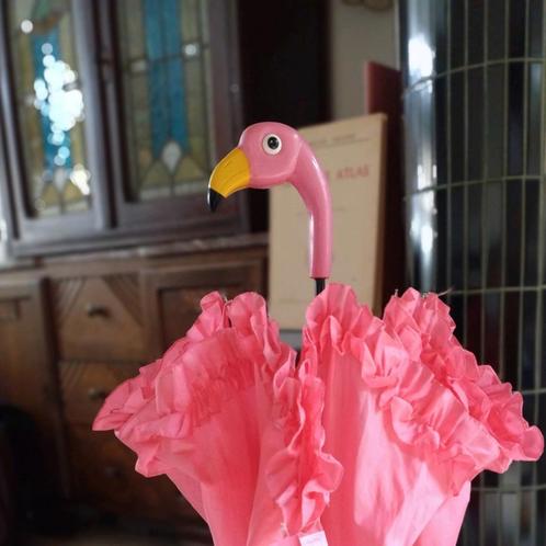 flamingo paraplu 🩷, Handtassen en Accessoires, Paraplu's, Gebruikt, Roze, Ophalen of Verzenden
