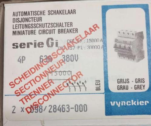 Varia aan Eektrische automaten/Zekeringen, Doe-het-zelf en Bouw, Elektriciteit en Kabels, Zo goed als nieuw, Ophalen of Verzenden