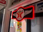 TEXACO reclame NeoN verlichting, Verzamelen, Ophalen of Verzenden, Zo goed als nieuw, Lichtbak of (neon) lamp