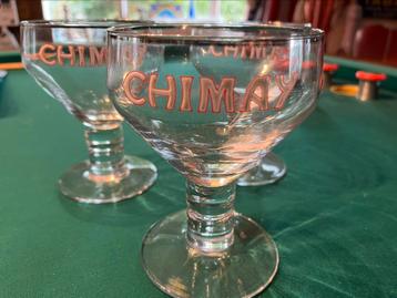 Verres en émail Chimay.  disponible aux enchères