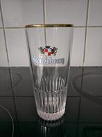 GLAS KRONENBOURG PILS TE KOOP, Ophalen of Verzenden, Zo goed als nieuw, Bierglas