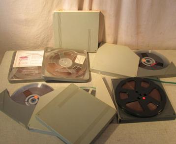 7 Prima bandrecorder Tapes - 18cm beschikbaar voor biedingen