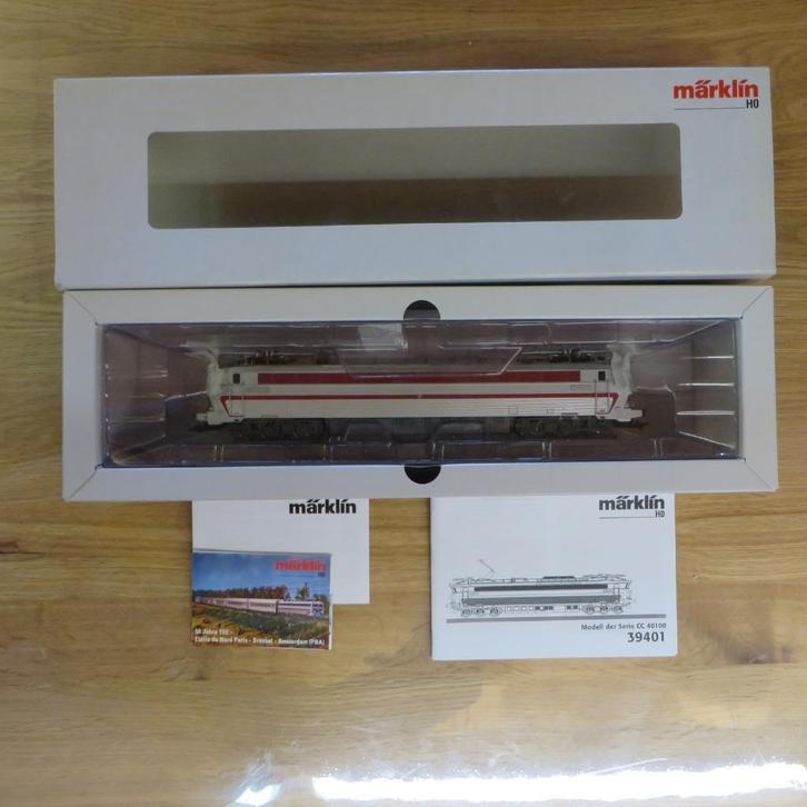 MARKLIN-locomotief 39401, Hobby en Vrije tijd, Modeltreinen | H0, Zo goed als nieuw, Locomotief, Wisselstroom, Märklin, Verzenden