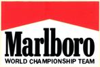 Marlboro World Championship Team sticker #1, Envoi, Neuf