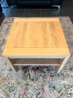 Licht eiken salontafel., Huis en Inrichting, Tafels | Salontafels, Zo goed als nieuw, Eikenhout