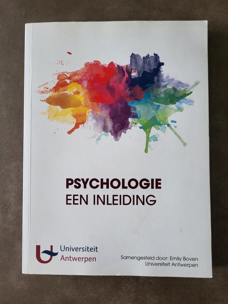 Emily Boven - Psychologie, een inleiding, Boeken, Schoolboeken, Zo goed als nieuw, Nederlands, Ophalen