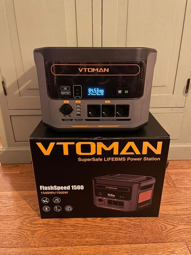 1500W Flashspeed Powerstation 1548Wh OFFGRID Thuisbatterij, Caravans en Kamperen, Caravanaccessoires, Nieuw, Ophalen of Verzenden