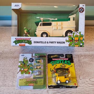 Ninja Turtles-busje en miniaturen beschikbaar voor biedingen