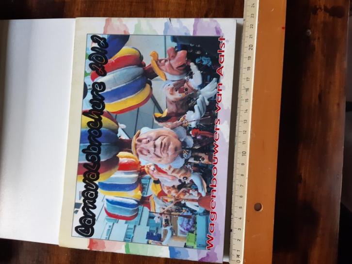 Aalst Carnaval brochure 2012 Wagenbouwers van Aalst, Verzamelen, Overige Verzamelen, Gebruikt, Ophalen