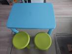 kindertafeltje met stoeltjes, Ophalen, Gebruikt, Tafel(s) en Stoel(en)